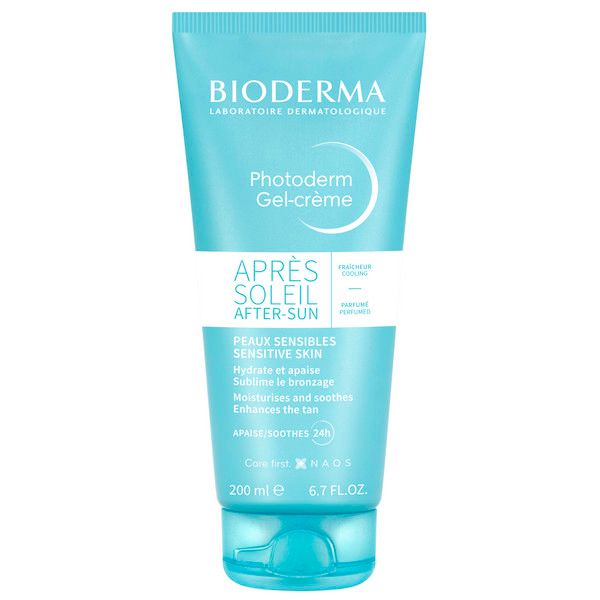 фото упаковки Bioderma Photoderm Гель-крем после солнца, гель-крем, для чувствительной и обезвоженной кожи, 200 мл, 1 шт. фото упаковки Bioderma Photoderm Гель-крем после солнца