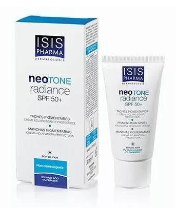 фото упаковки Isispharma Neotone radiance SPF 50+ крем для предупреждения гиперпигментации