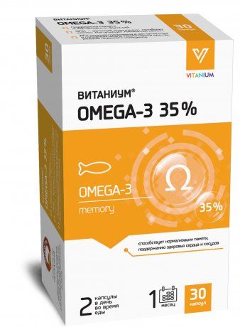 фото упаковки Омега 3-35% Витаниум