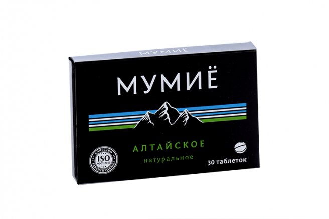 фото упаковки Мумие Алтайское натуральное