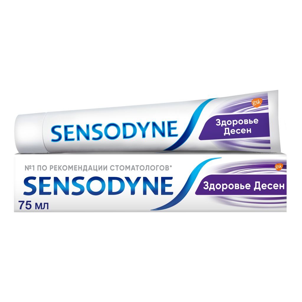 фото упаковки Зубная паста Sensodyne Здоровье Десен