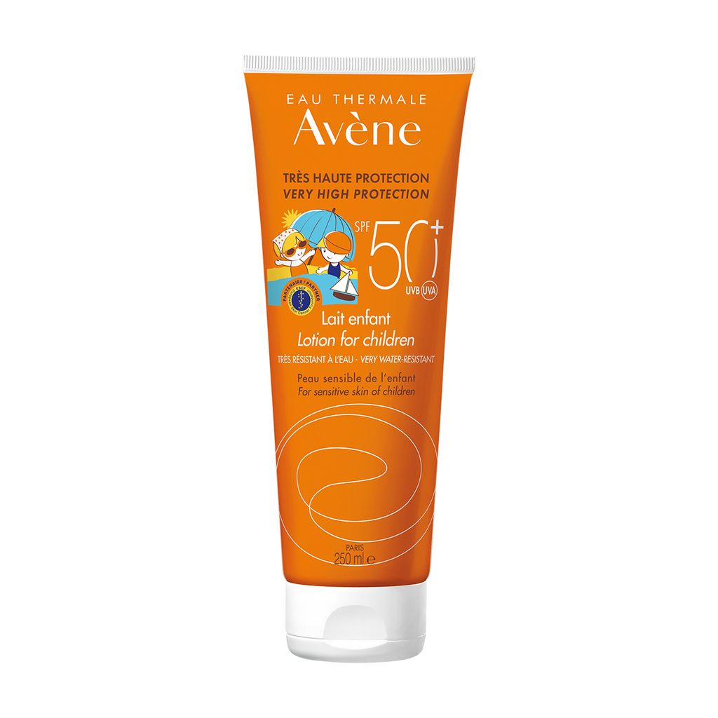 фото упаковки Avene солнцезащитное детское молочко SPF50+