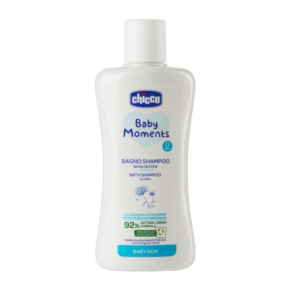 фото упаковки Chicco Baby moments Пена-шампунь без слез