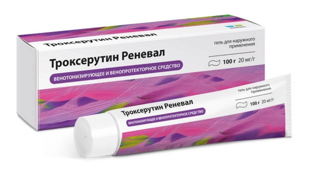 фото упаковки Троксерутин реневал
