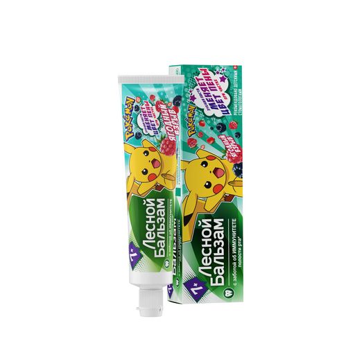 фото упаковки Лесной бальзам Зубная паста Детская с 7 лет