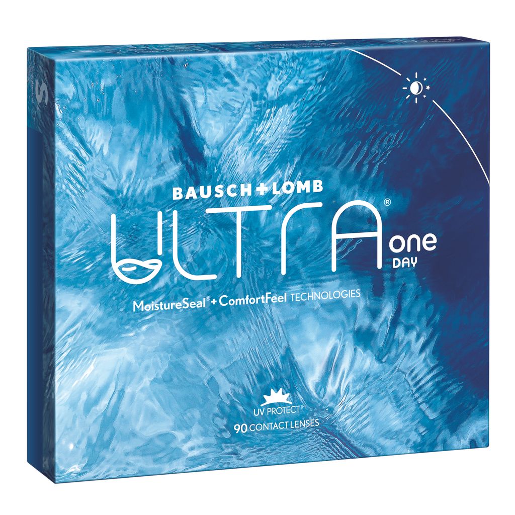 Ultra One Day Мягкие контактные линзы, BC=8.6 d=14.2, D(-5.25), 90 шт.