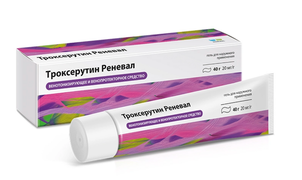 фото упаковки Троксерутин реневал
