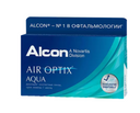 Alcon Air Optix aqua контактные линзы плановой замены, BC=8,6 d=14,2, D(-1.25), стерильно, 3 шт.
