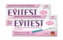 Evitest one Тест на беременность, тест-полоска, комбиупаковка 1+1, 1 шт.