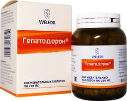 Weleda Гепатодорон таблетки жевательные