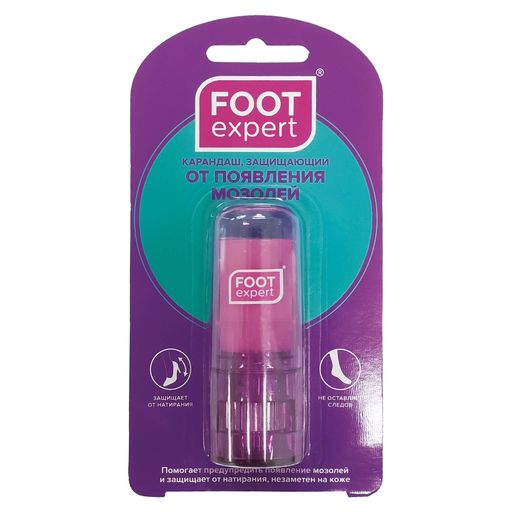 Foot Expert Карандаш защищающий от появления мозолей, карандаш, 8 мл, 1 шт.