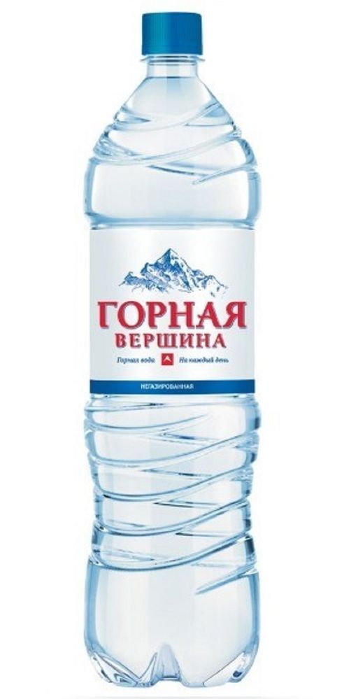 Горная Вершина Вода питьевая, негазированная, 1.5 л, 1 шт.