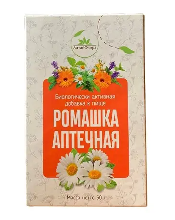 АлтайФлора Ромашка аптечная, 50 г, 1 шт.